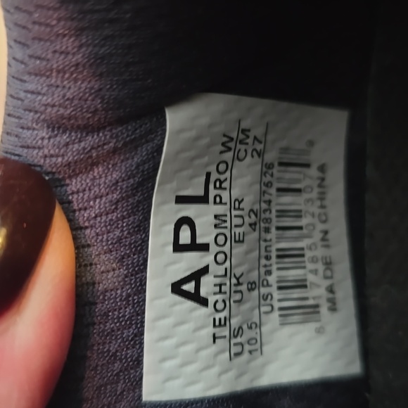 APL SNEAKERS size 10.5. Navy blue - Picture 3 of 4